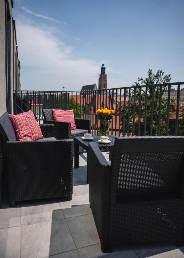 Apartament W Sercu Wroclawia, Garaz, 5Min Do Rynku Buitenkant foto