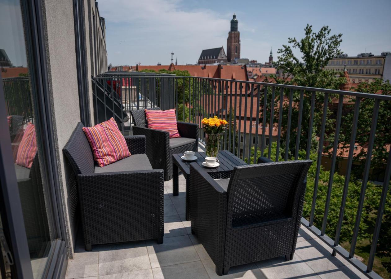 Apartament W Sercu Wroclawia, Garaz, 5Min Do Rynku Buitenkant foto