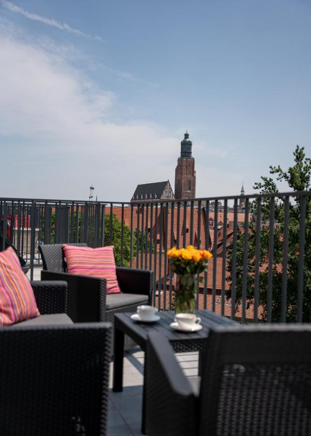 Apartament W Sercu Wroclawia, Garaz, 5Min Do Rynku Buitenkant foto