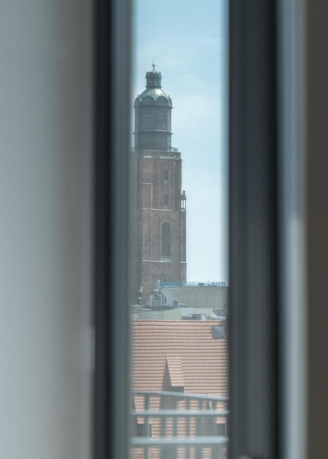 Apartament W Sercu Wroclawia, Garaz, 5Min Do Rynku Buitenkant foto